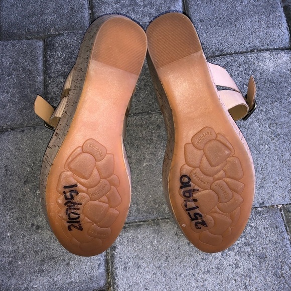 NWT KORK-EASE Aimeho Wedge Sandals in Natural size 10 - Picture 15 of 16